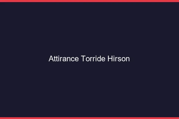 Attirance Torride Hirson
