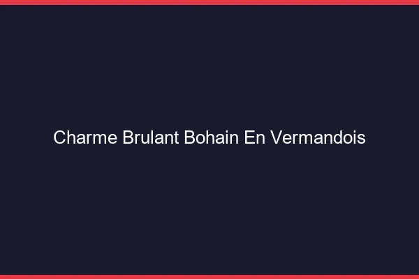 Charme Brulant Bohain-en-Vermandois