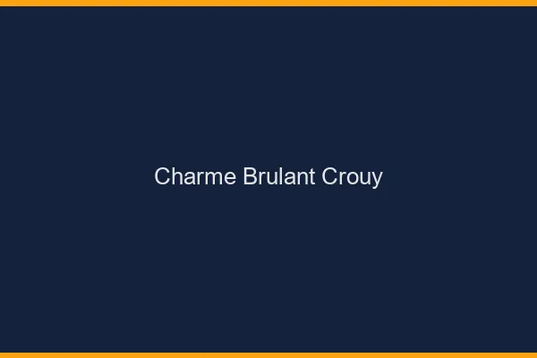Charme Brulant Crouy