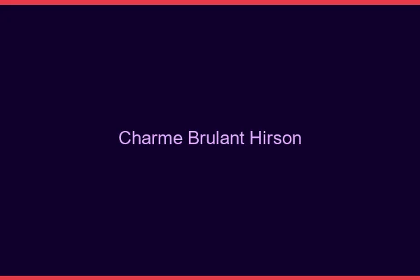 Charme Brulant Hirson