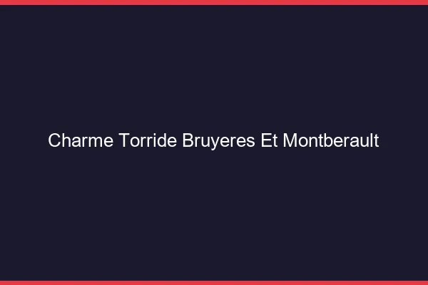 Charme Torride Bruyeres-et-Montberault