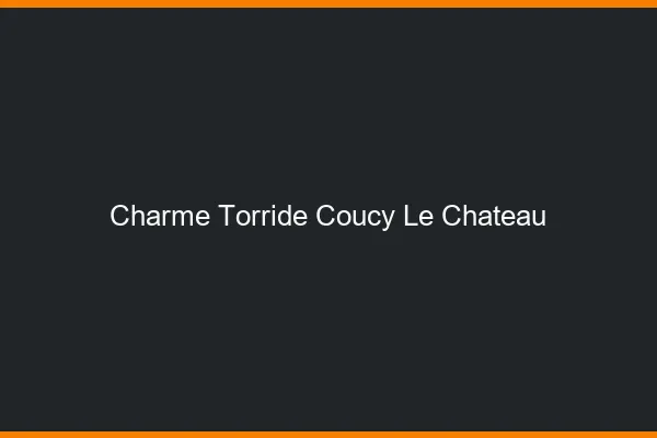 Charme Torride Coucy-le-Chateau