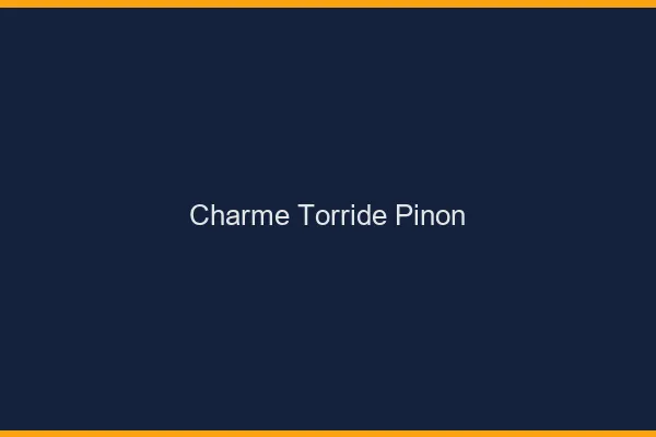 Charme Torride Pinon