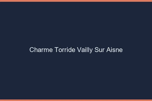 Charme Torride Vailly-sur-Aisne