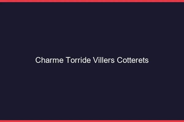 Charme Torride Villers-Cotterets
