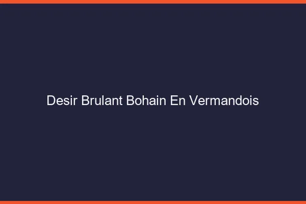 Desir Brulant Bohain-en-Vermandois