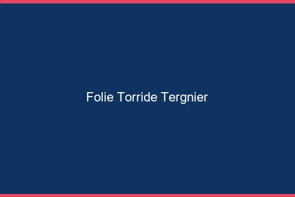 Folie Torride Tergnier