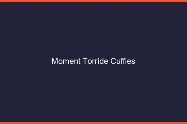 Moment Torride Cuffies