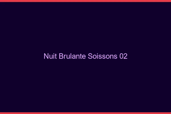 Nuit Brulante Soissons