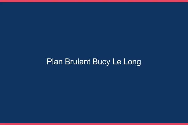 Plan Brulant Bucy-le-Long