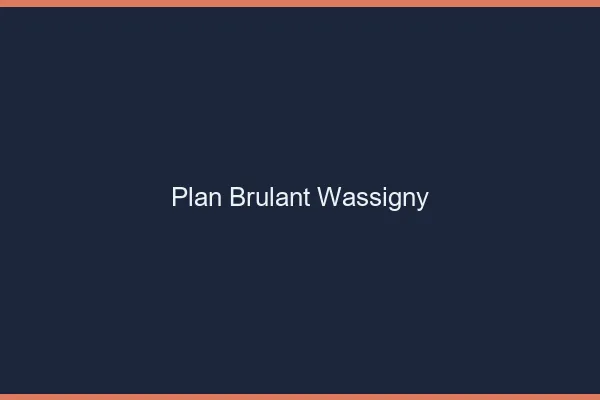 Plan Brulant Wassigny