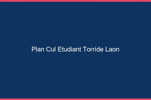 Plan cul etudiant torride Laon