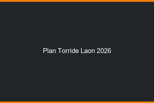 Plan torride Laon 2026