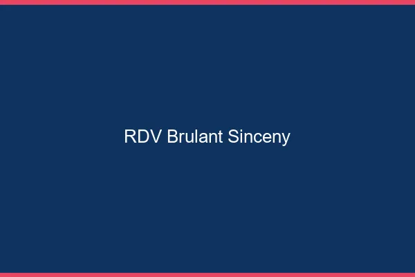 RDV Brulant Sinceny