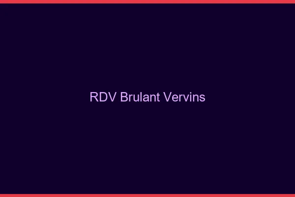 RDV Brulant Vervins