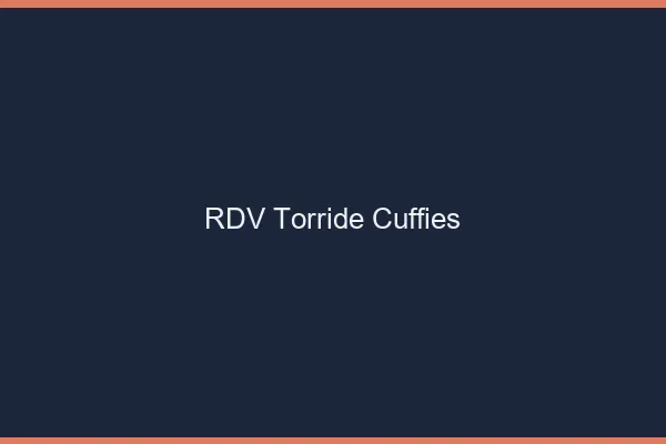 RDV Torride Cuffies