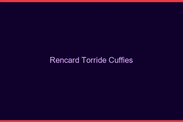 Rencard Torride Cuffies