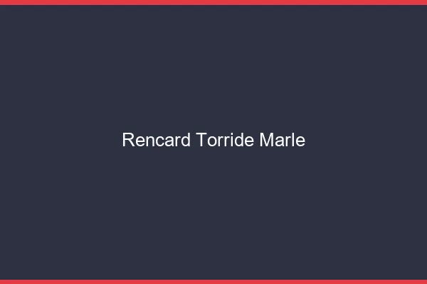 Rencard Torride Marle