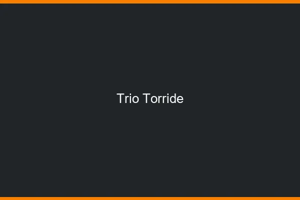 Trio torride